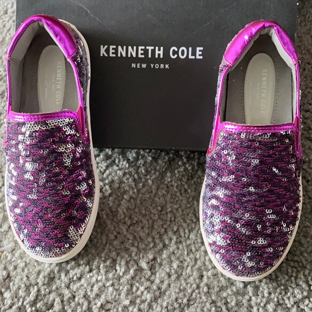 Sequined Kenneth Cole Slip On Shoes